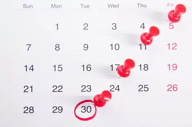 Marcar Días en el Calendario para la Devoción