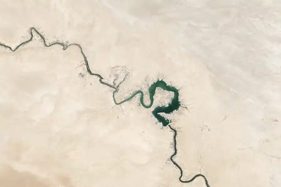 El desierto y los ríos