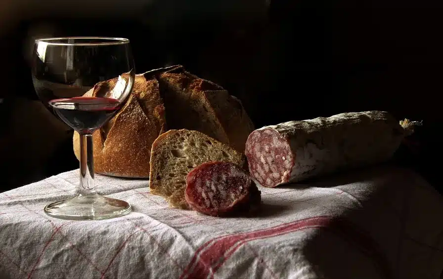 El significado del pan y el vino