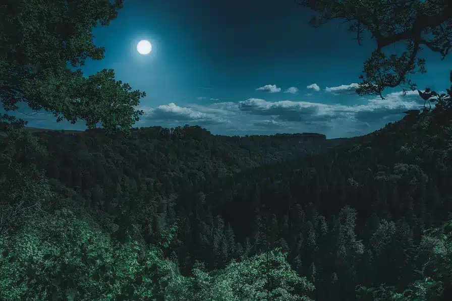 La belleza de la luna