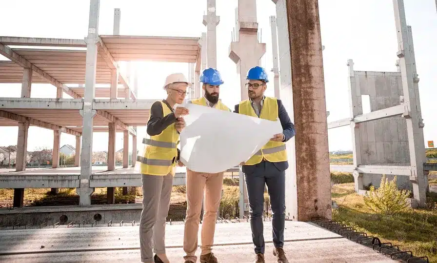 La construcción de la torre de vigilancia