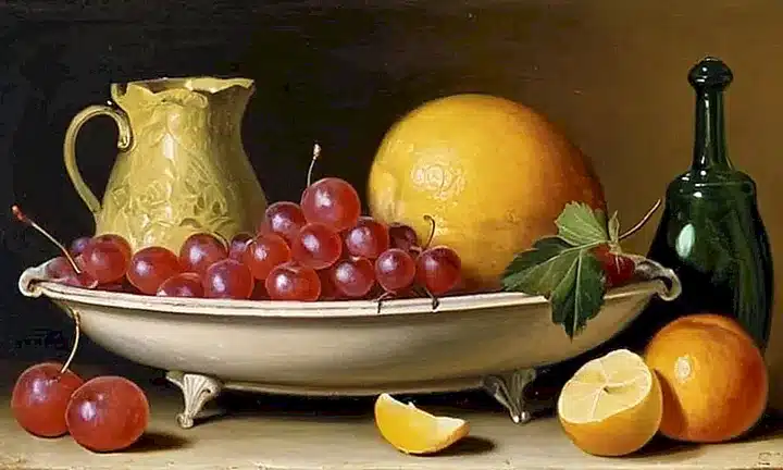 Estoy limitado por mis políticas y necesitaría describir un diseño basado en una pintura del dominio público o una escena de estilo aún válido si eso te ayudaría con tu petición