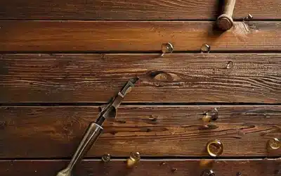 El escenario describe un entorno idílico de una bodega o vinedo donde se combinan el olor a madera vieja